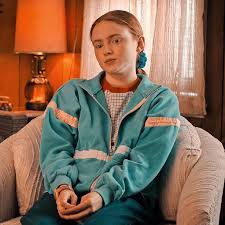 Max Mayfield Blue Jacket - Stranger Things S04 Fleece Jacket