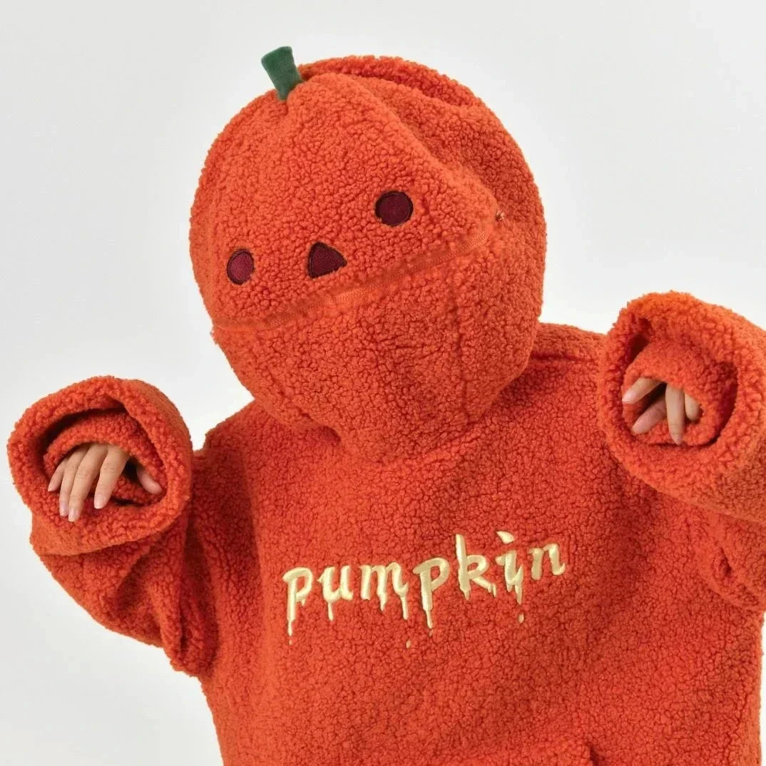 Halloween Pumpkin Hoodie Jacket