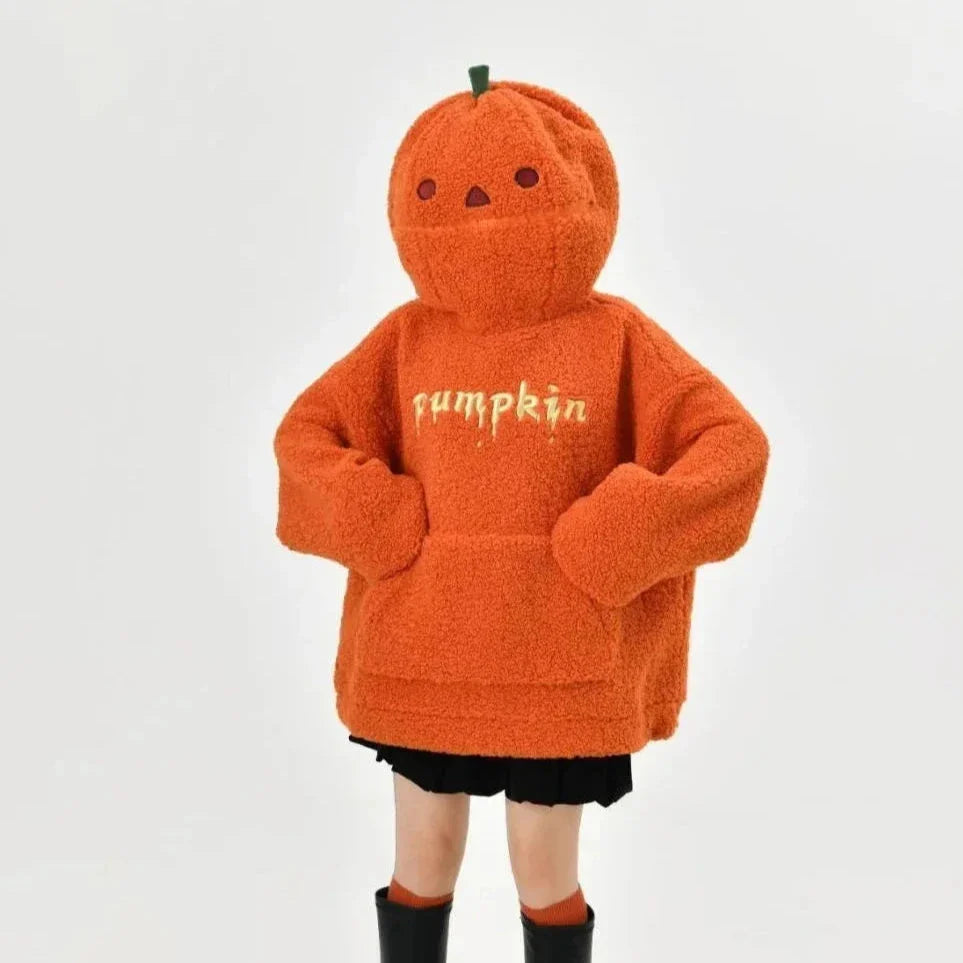 Halloween Pumpkin Hoodie Jacket