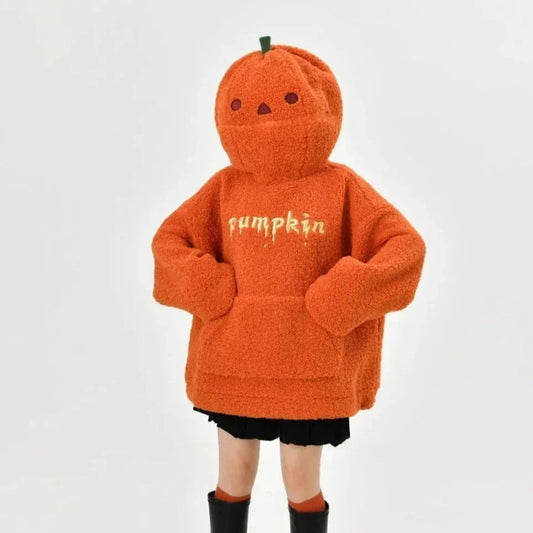 Halloween Pumpkin Hoodie Jacket