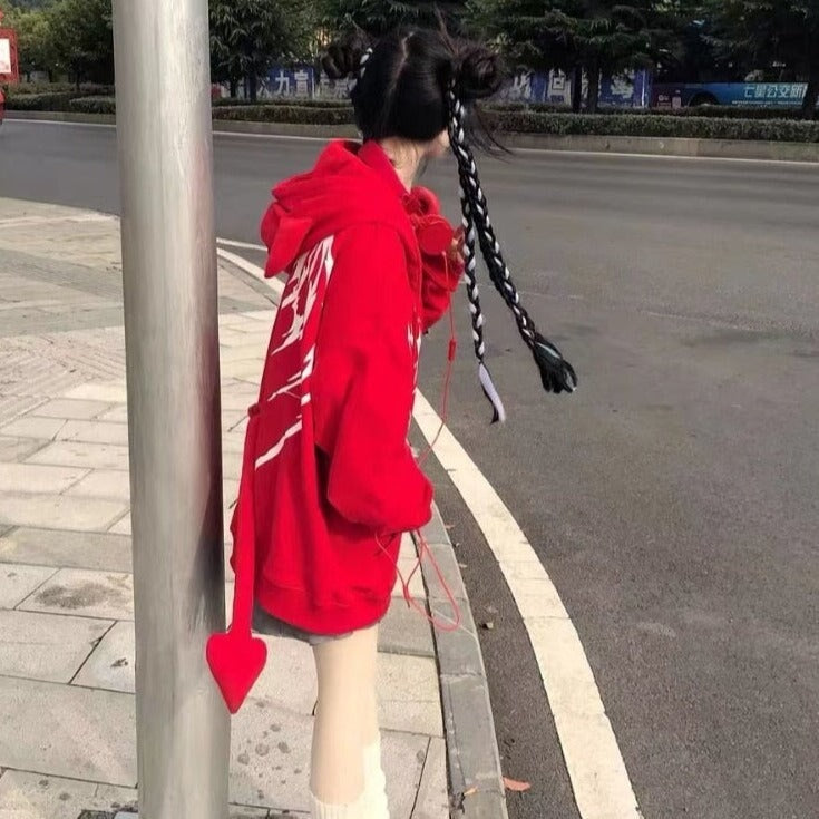 I Am The Devil Gothic Hoodie