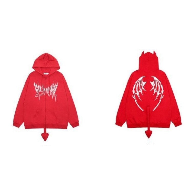 I Am The Devil Gothic Hoodie