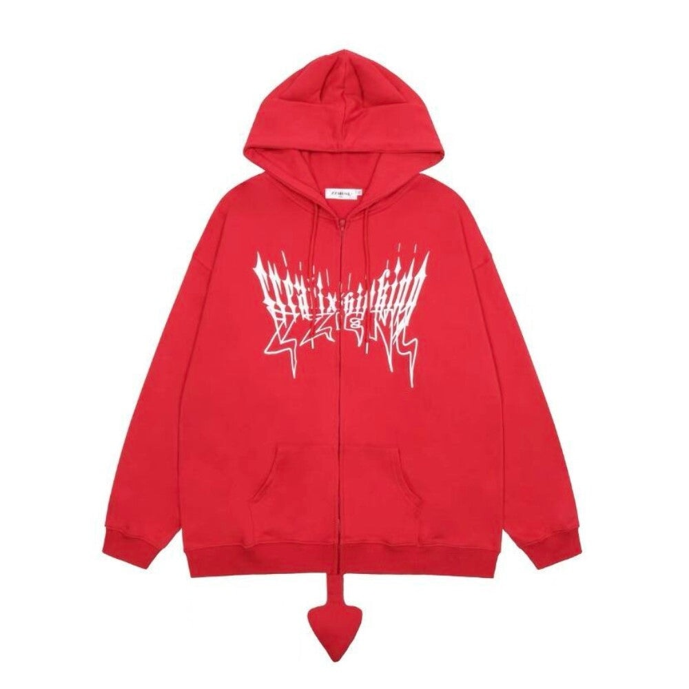 I Am The Devil Gothic Hoodie