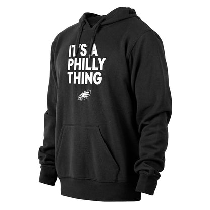 "It's a Philly Thing" Black Pullover Hoodie - Philadelphia Pride Streetwear