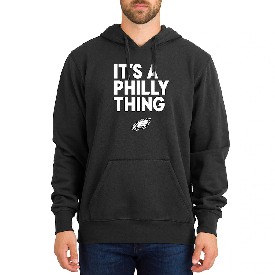 "It's a Philly Thing" Black Pullover Hoodie - Philadelphia Pride Streetwear