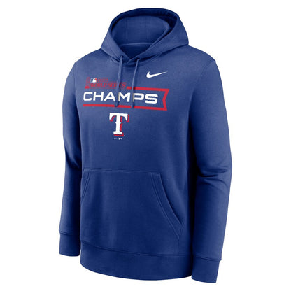 texas rangers blue hoodie championship fan style