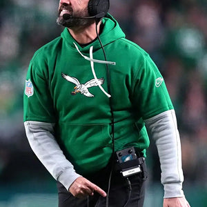 Nick Sirianni Eagles Kelly Green Hoodie