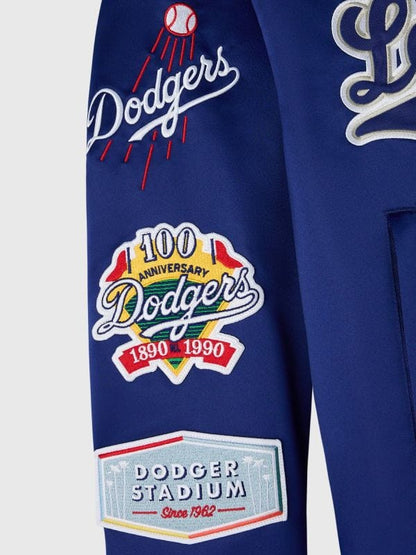 OVO x New Era x MLB Dodgers Varsity Jacket