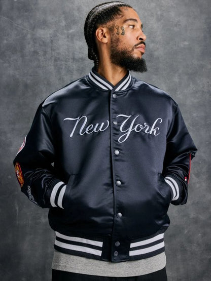 OVO x New Era x MLB Yankees Varsity Jacket