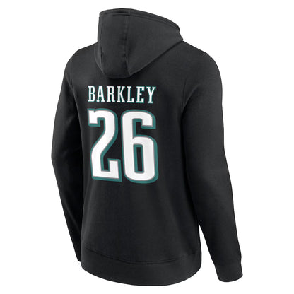Philadelphia Eagles Club Black Pullover Hoodie - Official NFL Fan Gear