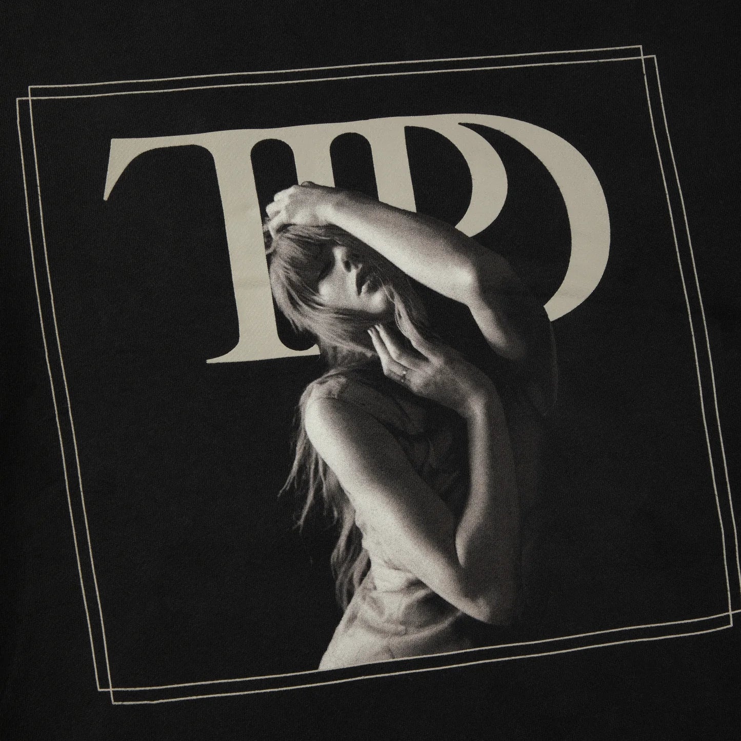 Taylor Swift The Tortured Poets Department Spotify Black Hoodie