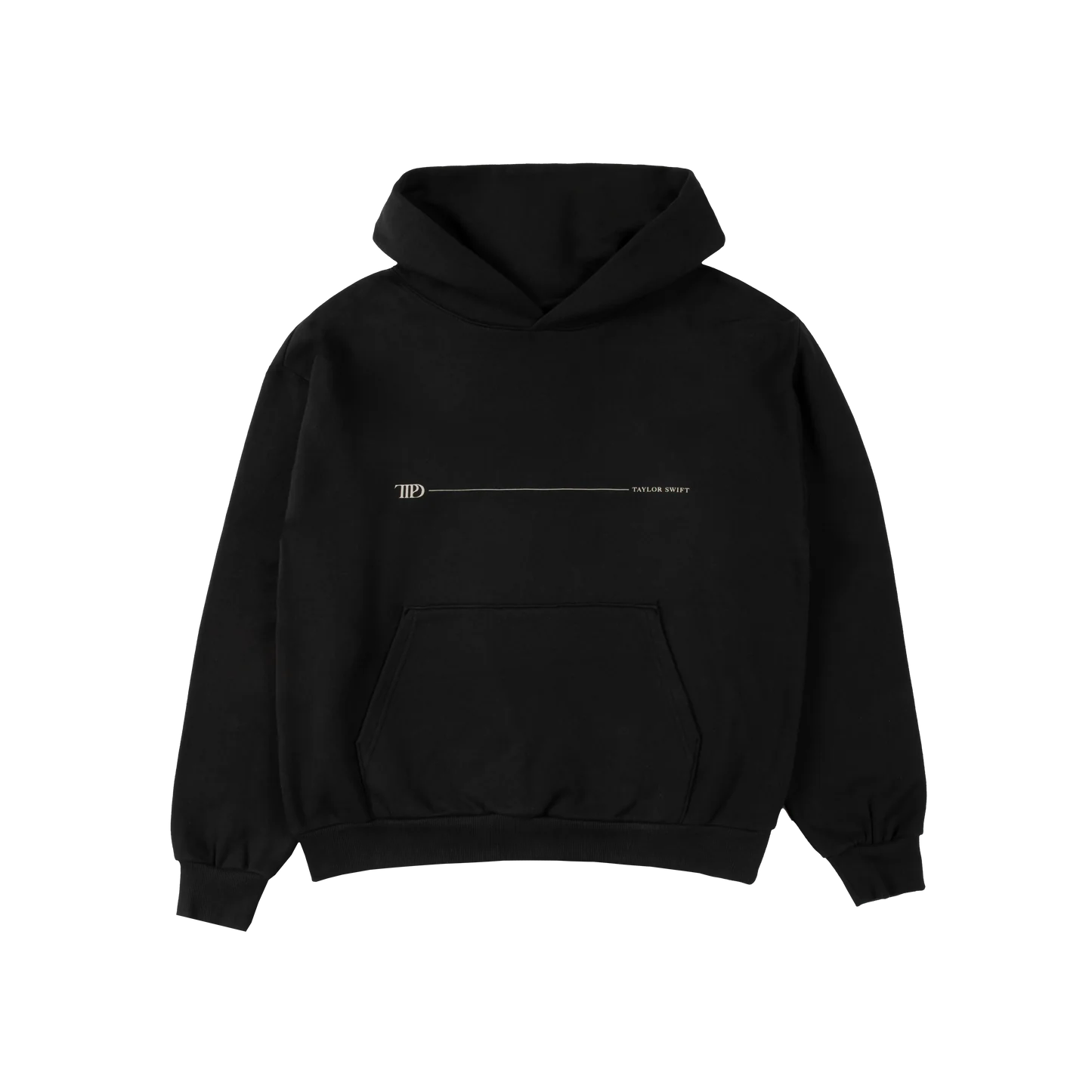 Taylor Swift The Tortured Poets Department Spotify Black Hoodie