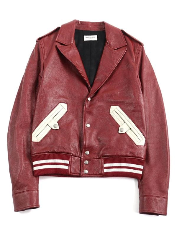 Stranger Things Mike Wheeler red leather jacket retro 80s style