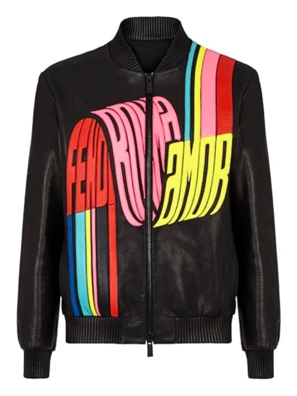 Will Byers black leather bomber jacket – Noah Schnapp Stranger Things premiere style, ArnaLuxe