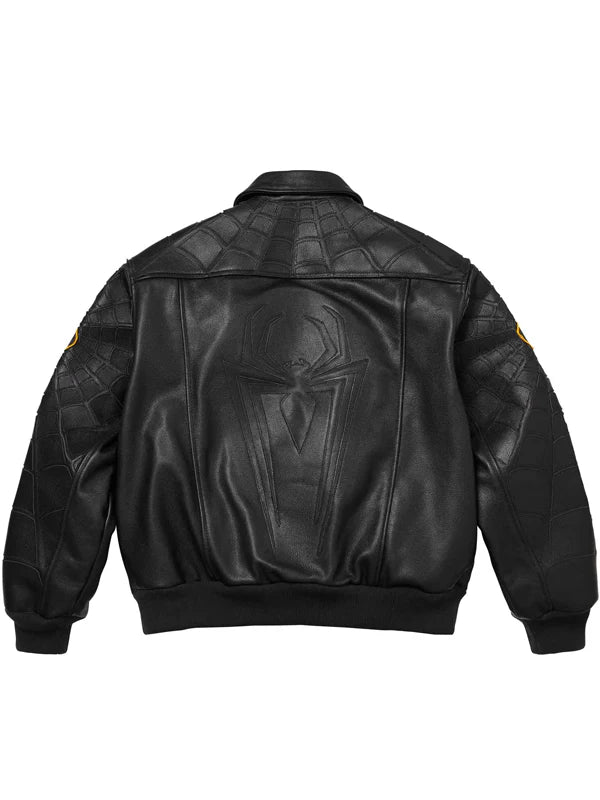Supreme Vanson Spider Man Leather Jacket