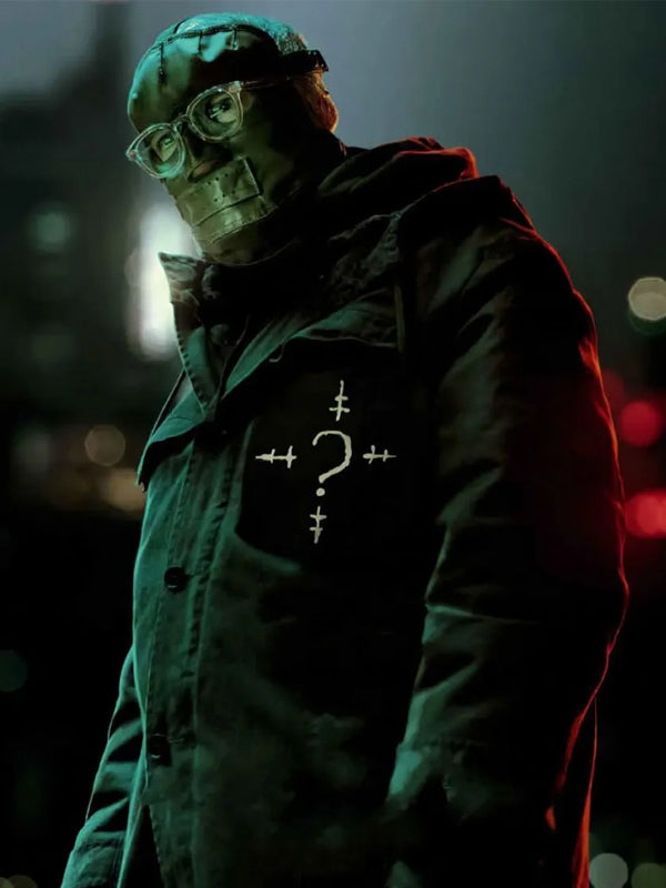 Batman 2022 Paul Dano Green Jacket