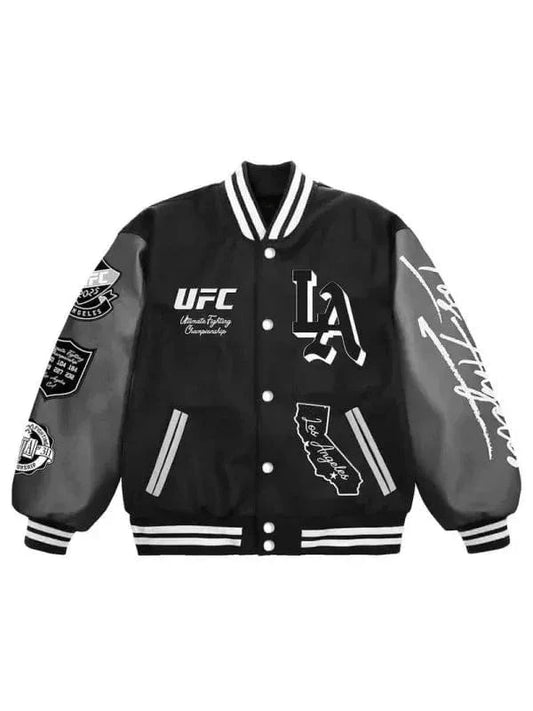 UC 311 Los Angels 2025 Black Varsity Jacket