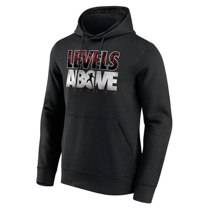 Roman Reigns Levels Above black hoodie WWE Tribal Chief pullover
